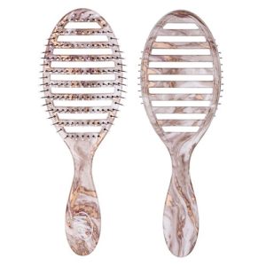 WetBrush Metallic Marble Speed Dry – Bronze, Silver