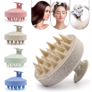 Silicon Scalp Shampoo Massage Brush